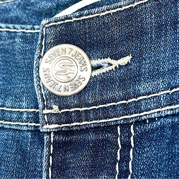 Seven7 Women’s Bootcut Jeans Size 29 Flare Western Boho - Picture 5 of 9